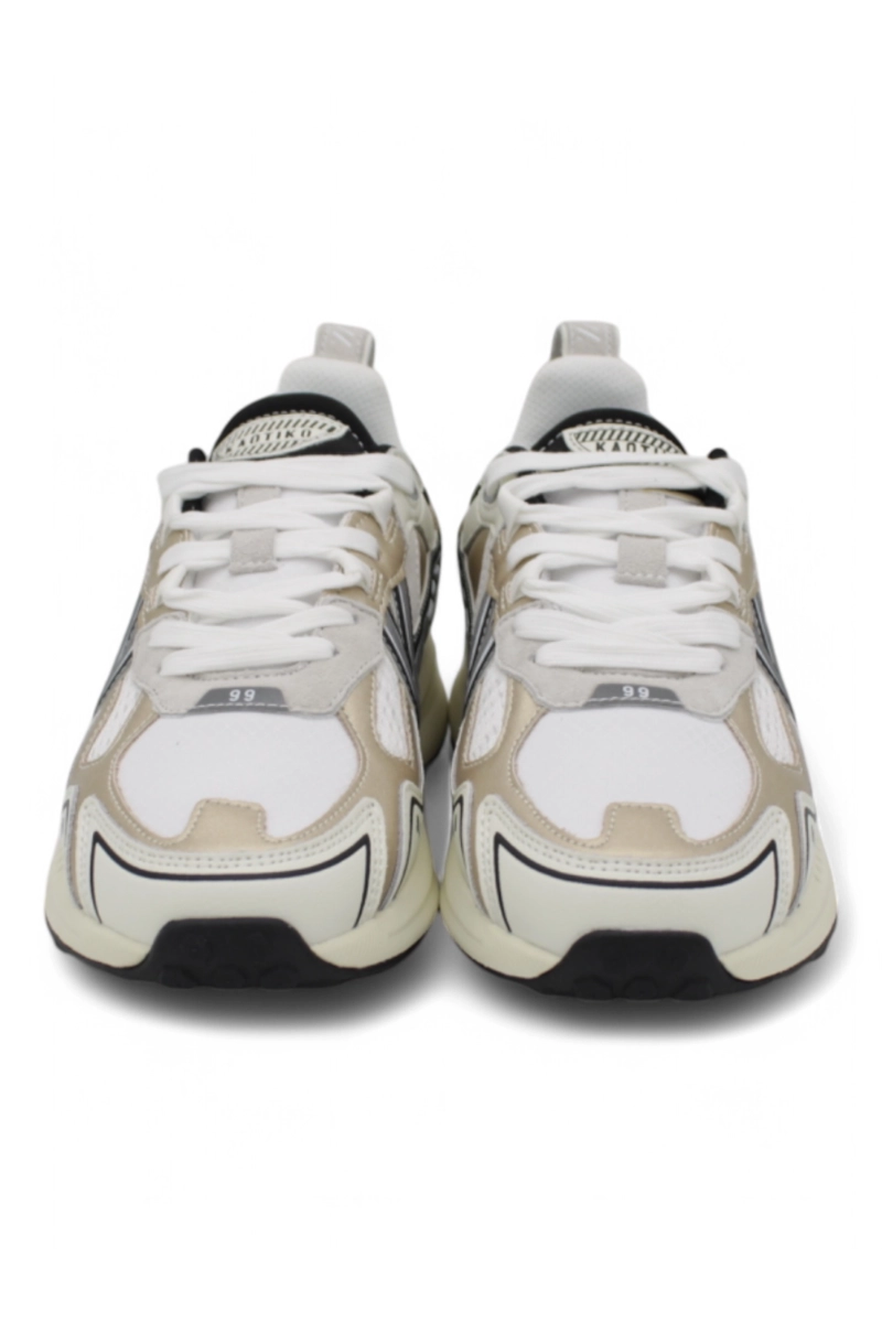 Sneakers Kaotiko da donna - Collezione Primavera/Estate 2025 - Dettagli oro e rosa