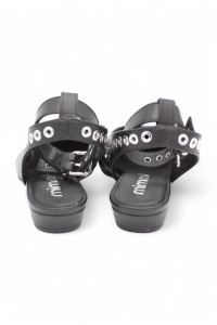 Mimmù Summer Ballet Flats Black Pointed Toe Low Heel | Nekst Shoes